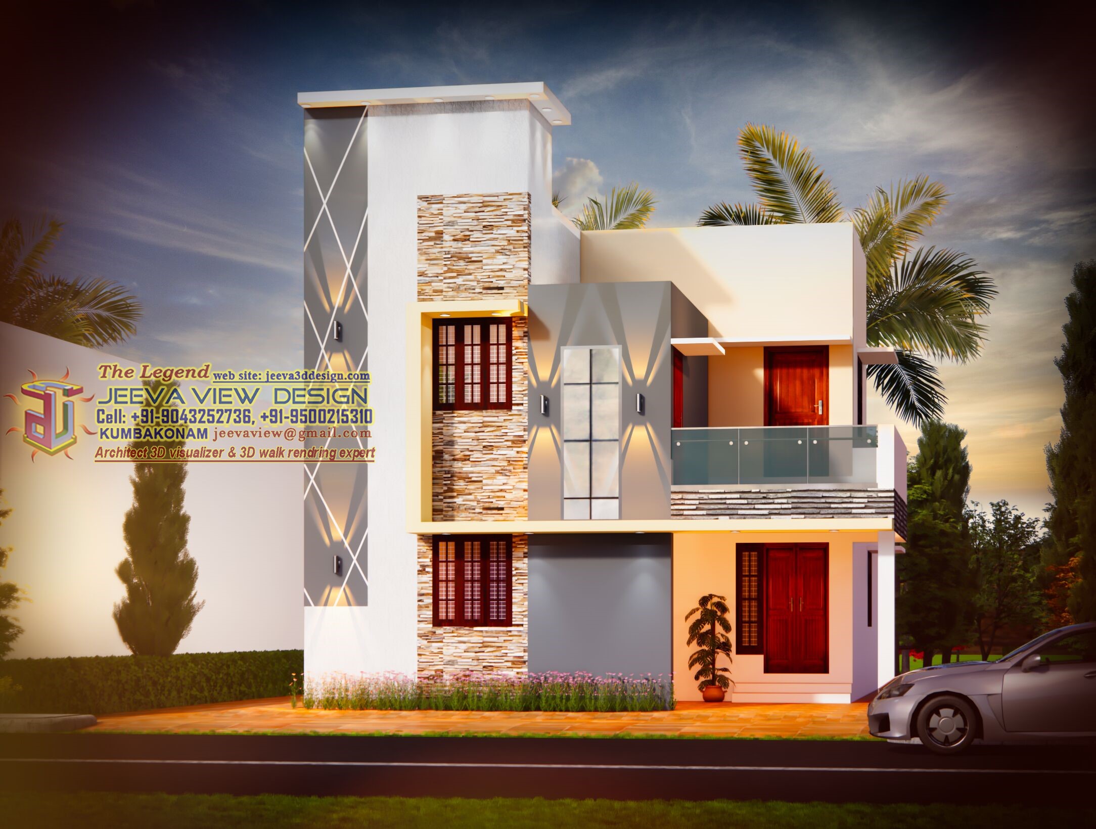 3D Architectural Throughout Fabulous
