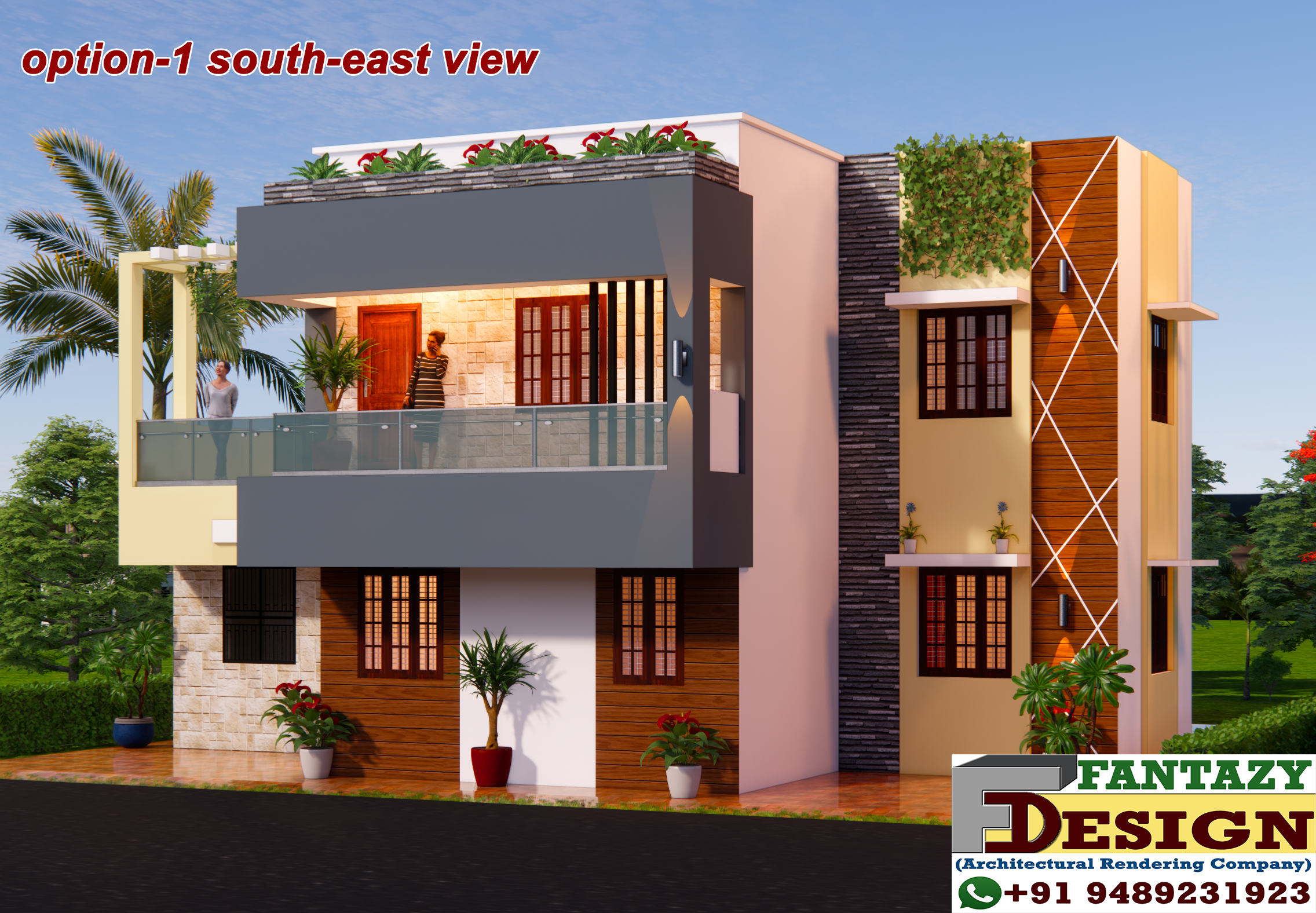 Madurai Construction Elevations Design Rendering Services 