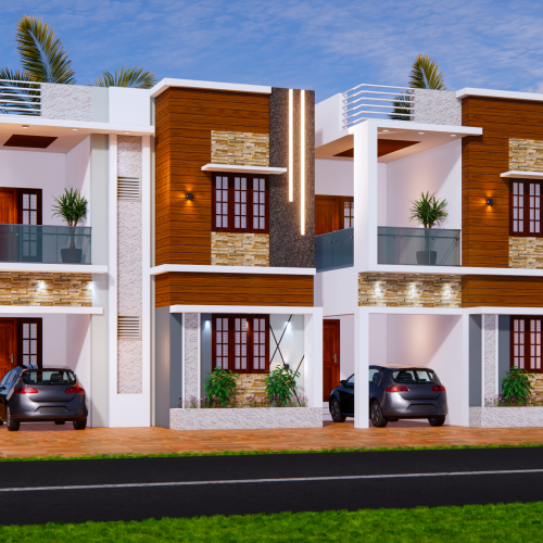 Chennai Interiors Elevations Design Rendering Services