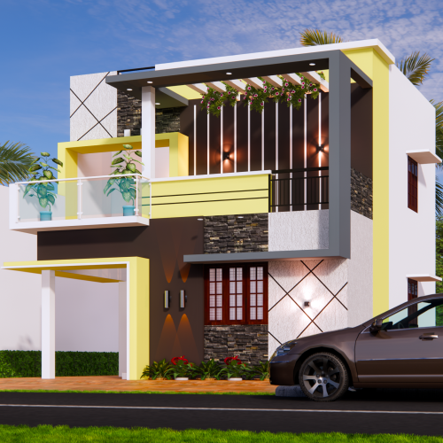 Chennai Builders Elevations Design Rendering Services