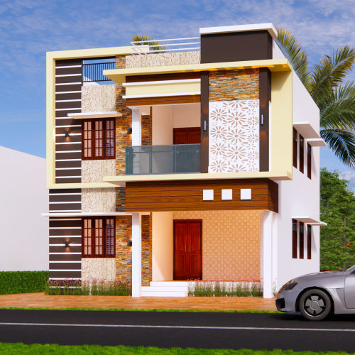 Tirunelveli Architecture Elevations Design Rendering Services