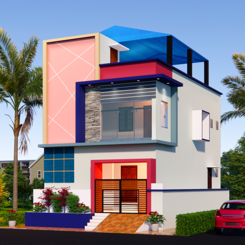 Vellore Architecture Elevations Design Rendering Services 