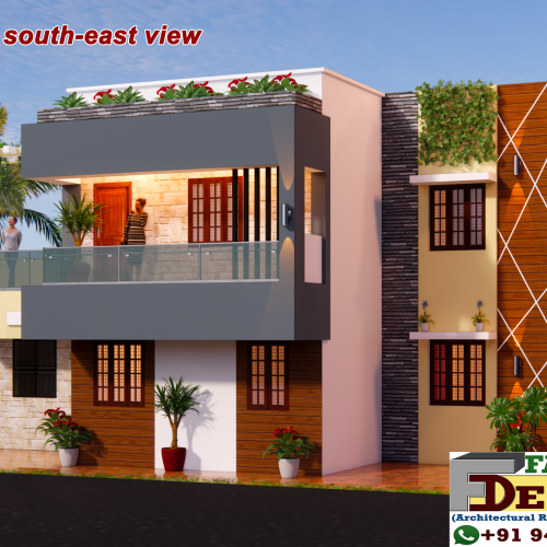 Madurai Construction Elevations Design Rendering Services 