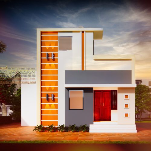 The Best House Exterior-Trichy
